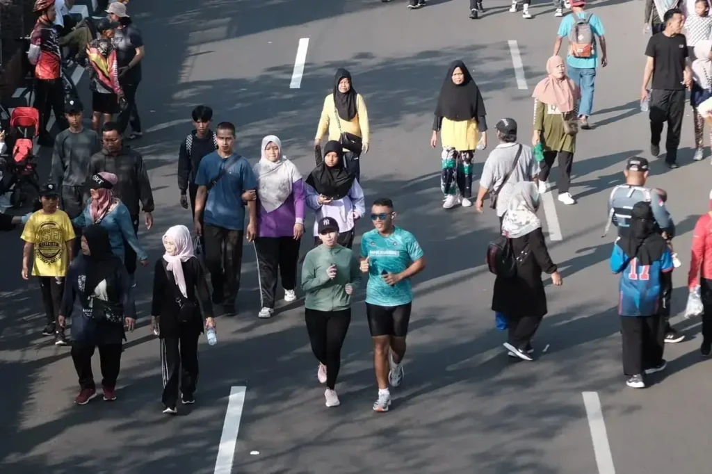 Potret-CFD-di-Kota-Depok-setelah-libur-selama-Ramadan